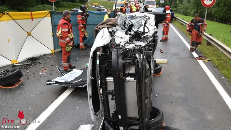 schweiz sechs verletzte bei unfall mit vier fahrzeugen auf n 28 bei schiers fireworld at