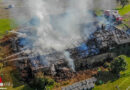 Oö: Alarmstufe II bei Bauernhausbrand in Gramastetten