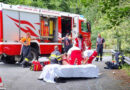 Stmk: Menschenrettung aus der Schwarzen Sulm in Bad Schwanberg