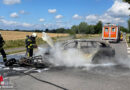 D: Pkw-Motorrad-Kreuzungskollision in Mettmann → beide Fahrzeuge brennen, Biker schwer verletzt