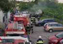 Nö: Fahrzeugbrand in den Feuersbrunner Weinbergen