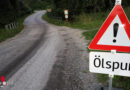 Oö: Drei Feuerwehren binden 3 km lange Ölspur durch mehrere Ortschaften in Fraham und Scharten