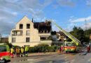 Schweiz: Feuer auf Terrasse einer Attikawohnung erfasst Dachstuhl