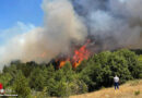 Steirisch-niederösterreichscher Waldbrandeinsatz in Mazedonien läuft bei über 40 °C weiter (9. bis 11.8.2021)