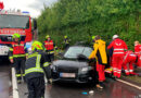 Oö: Schwerverletzte Personen nach Unfall mit zwei Fahrzeugen