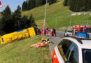 Schweiz: Umgestürzter Tanklastwagen in Davos