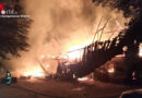 D: Großfeuer vernichtet Kälberstall in Sottrum
