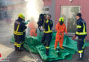 Nö: Schadstoffeinheit nach Brand in Mittelschule in Hollabrunn im Einsatz