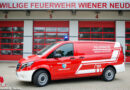 Nö: Feuerwehr Wiener Neudorf stellt Elektrofahrzeug (eVito) in Dienst