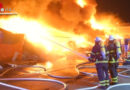 D: Alarmstufe 5 bei Lagerhallen-Großbrand in Hamburg – Rothenburgsort