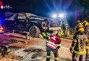 Oö: Aufräum- und Bergearbeiten nach abendlichem Verkehrsunfall in Hinterstoder