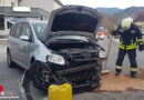 Stmk: Verkehrsunfall mit zwei Pkw und einem Pferdeanhänger in Kapfenberg