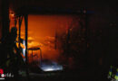 D: Carport brannte in Menden