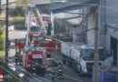 Oö: 15 Feuerwehren bei Brand in Silo in Vöcklamarkt im Einsatz