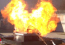 Brandbekämpfung einer brennenden Fahrzeugbatterie mit AVL Stingray One