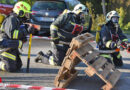 Nö: Ausbildungsprüfung Löscheinsatz bei der Feuerwehr Albrechts