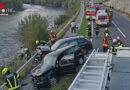 Oö: Frontalkollision auf B 145 in Sulzbach (Bad Ischl) fordert zwei Verletzte