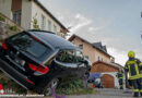 Oö: Autobergung von Böschung in St. Georgen an der Gusen