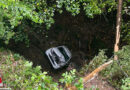 Oö: Geländewagen stürzt in Garsten 30 Meter in die Tiefe