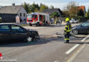 Oö: Aufräumarbeiten nach einem Verkehrsunfall auf der Voralpenbundesstraße (B122) in Sierning