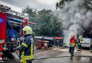 Nö: Brennendes Müllbehältnis in Bad Vöslau