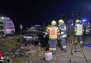 Stmk: Schwerer Verkehrsunfall mit fünf Verletzten und Suchaktion in Kobenz