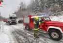 Bgld: Mehrere Bergeeinsätze der Feuerwehr Holzschlag nach Wintereinbruch