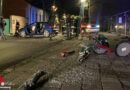Bgld: Straßenlaterne bei Pkw-Unfall in Mattersburg in zwei Teile zerissen