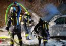 Oö: Abgassystem eines Autos begann in Ternberg zu brennen
