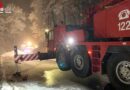 Nö: Schneefall hält Feuerwehr St. Pölten am 27.11.2021 auf Trab