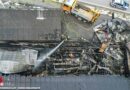 Oö: 180 Kräfte bei Feuer in Gewerbebetrieb in Reichraming im Einsatz
