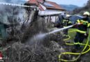 Oö: Gebüsch in Ternberg in Brand geraten