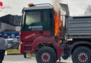 Tirol: Feuerwehrmann alarmiert zu Lkw-Brand in Wiesing