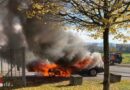 Schweiz: Erst stottert der Motor, dann brennt das Auto (Wil)