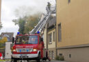 D: Wohnungsbrand mit Durchbrand in den Dachstuhl in Celle