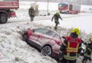 Nö: Winterliche Pkw- und Lkw-Bergung in Waidhofen an der Thaya