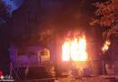 D: Brand in einem leerstehenden Gebäude in Oberhausen