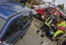 Nö: Auto rollt weg → Person bei Garagenabfahrt in Traiskirchen eingeklemmt