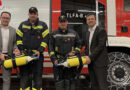 Oö: Zwei gesponserte Atemschutzgeräte für die Feuerwehr Andorf