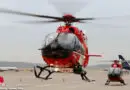 D: Premiere → Erste selbständige Umrüstung H145 Retrofit → Hubschrauber mit Fünfblattrotor als Christoph Nürnberg im Einsatz