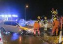 Oö: Pkw-Unfall im Kreisverkehr auf der B 145 in Bad Goisern