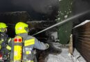 Bgld: Schuppenbrand am frühen Morgen in Mattersburg