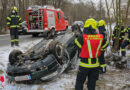 Oö: Autoüberschlag auf der L 514 in Andorf