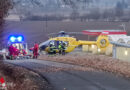 Stmk: Gleiche Gemeinde (Riegersburg), gleiche Zeit → zwei Unfälle, zwei Schwerverletzte, zwei Rettungshubschraubereinsätze