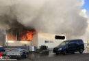 D: Bis zu 2 Mio. Euro Schaden bei Brand in Produktionsbetrieb in Saalstadt