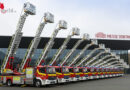 D: 13 neue, baugleiche Magirus-Drehleitern an Feuerwehr Dortmund übergeben