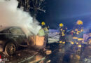 Ktn: Verletzte Lenker und brennendes Fahrzeug nach Kollision auf der B 85 bei St. Jakob im Rosental