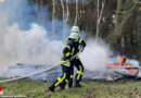 D: Wasserversorgung per Pendelverkehr bei Schuppenbrand im Spadener Moorgebiet