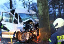 D: Lieferwagen prallt bei Hodenhagen gegen Baum → Lenker eingeklemmt und getötet