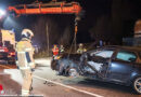 Oö: Drei Pkw in Alko-Unfall auf der B 1 in Linz involviert